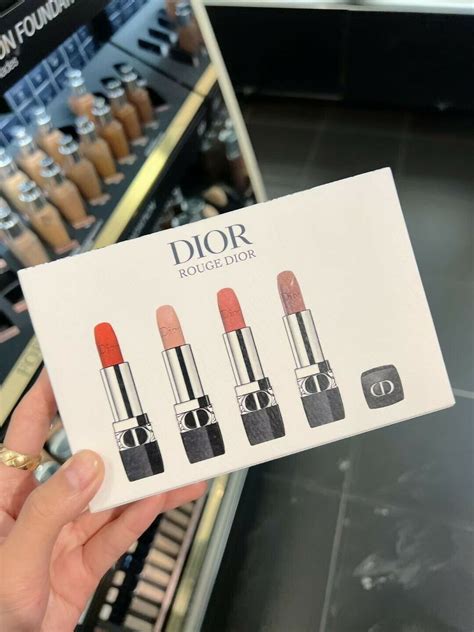 dior lipstick mini|christian dior limited edition lipstick.